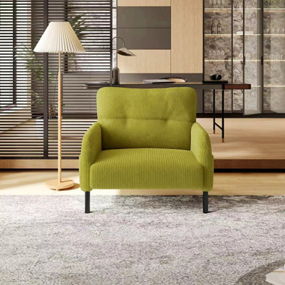 Fauteuil rembourré, fauteuil d'appoint pour le salon et la chambre à coucher