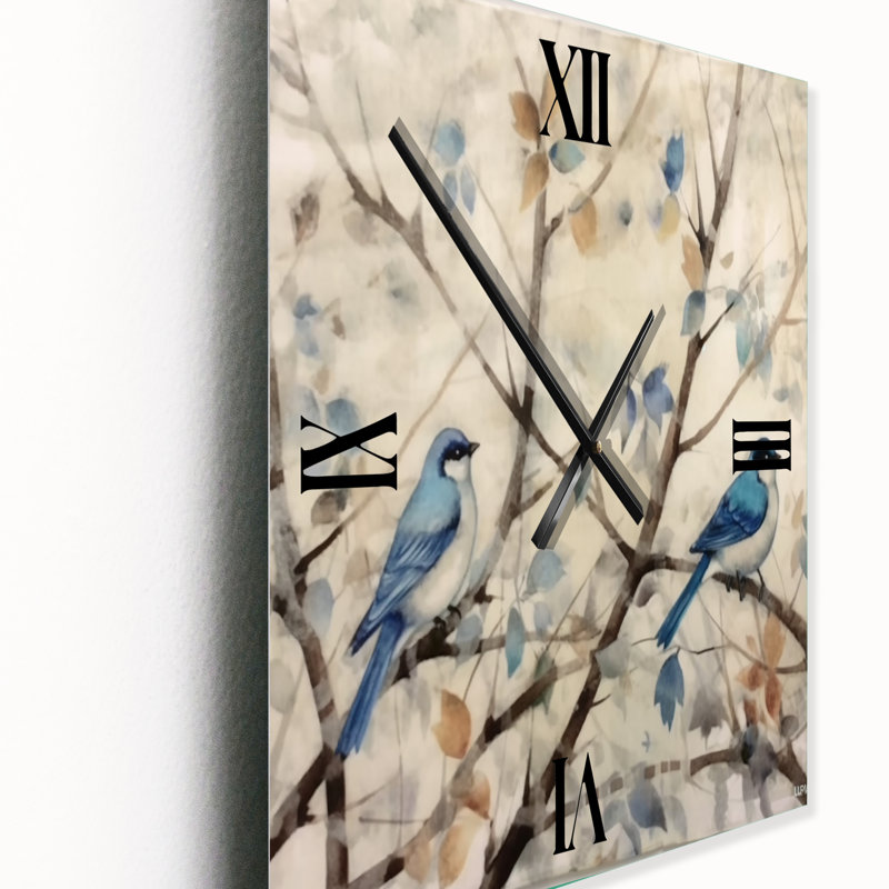 Horloge murale Bluebird Serenade, Grand
