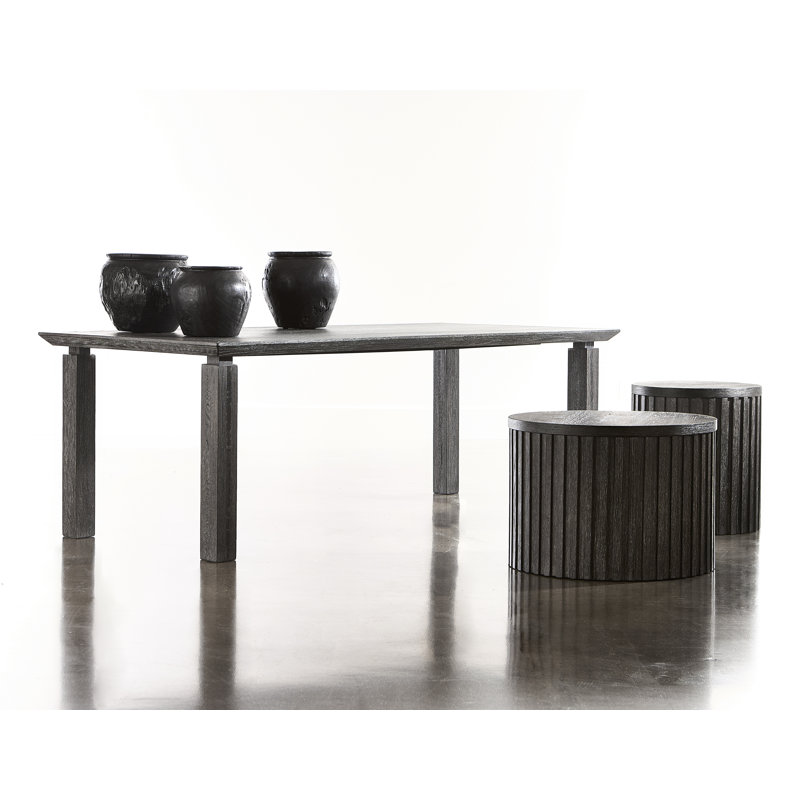 Menton Solid Wood End Table