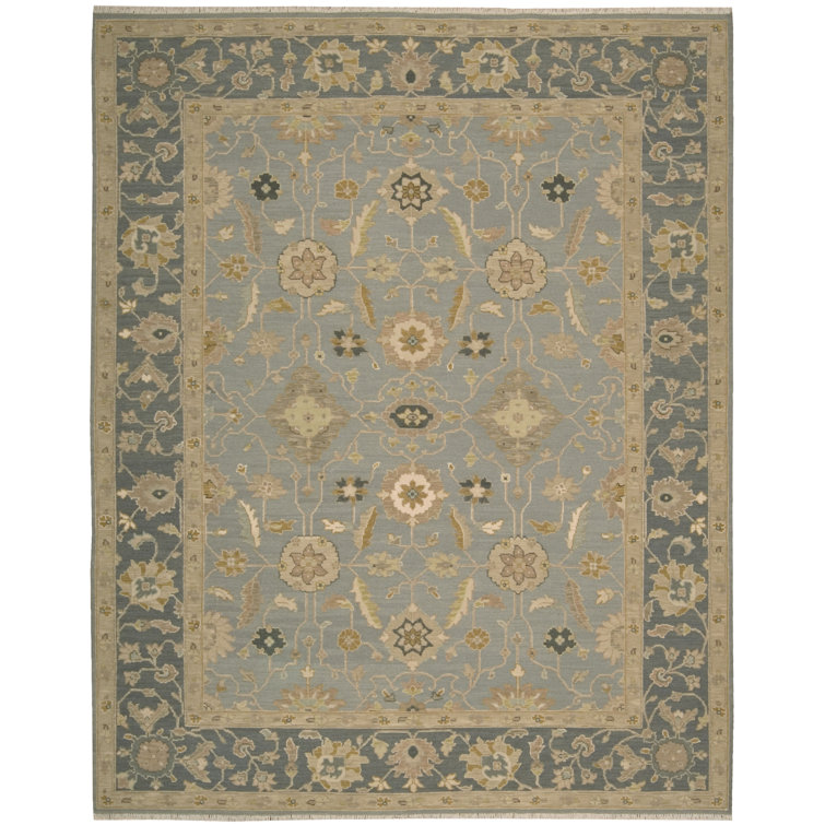 Burnham Wool Oriental Indoor Rug