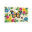 Animaux, papillon, fleurs, feuilles, abeille, motif, art-1671633679