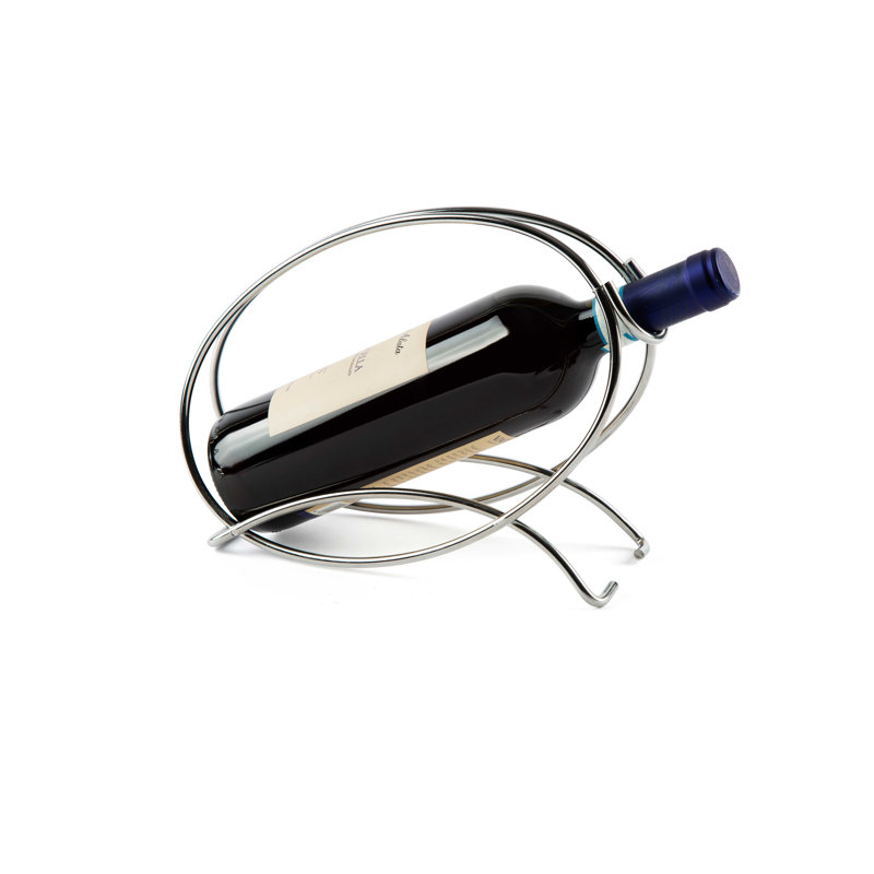 Elegance Wine Bottle Rack Silver