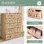 10 Pair Stackable Shoe Storage Box