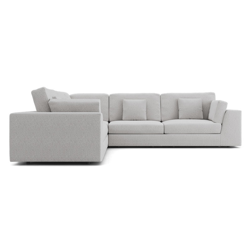 Perry Modular Sofa Set 01, Gris Fabric