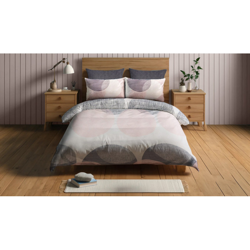 Super King Pique Bedspread, Grey, 102.4 x 86.6 inches | 50% Cotton, 50% Polyester, 230 g/m² | Machine Washable at 104°F, Elegant Pigment Printing | Soft, Durable, Perfect for Luxurious Bedroom Decor