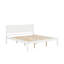 Wood Bed Frame With Headboard, Wood Platform Bed Frame With Slat Support-892219414