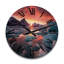 Horloge murale en bois massif Muskuran-1011178975