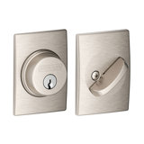 Single Cylinder Deadbolt with Century Trim