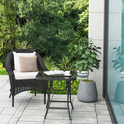 Klarc Square 48Cm L Outdoor Side Table