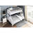 White Classic Twin Over Full Bunk Bed, Made Of Wood, Guard Rails And , Suitable For Guest Sleep Style Solid Wood Protection, Top-128992027-128992026