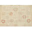 Tapis beige en laine noué à la main de conception unique 6 pi 4 po x 9 pi 9 po Peshawar Chobi