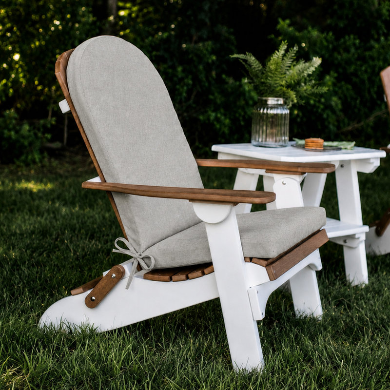Coussin de chaise Adirondack, 1, Sunbrella - Canvas Granite