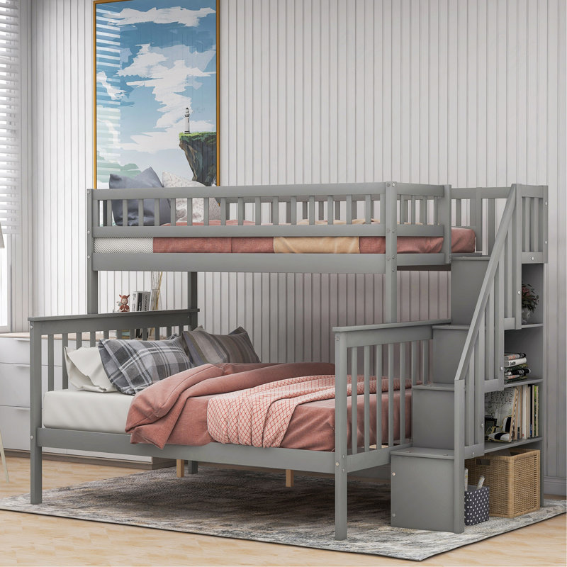 Stairway Bunk Bed With Storage