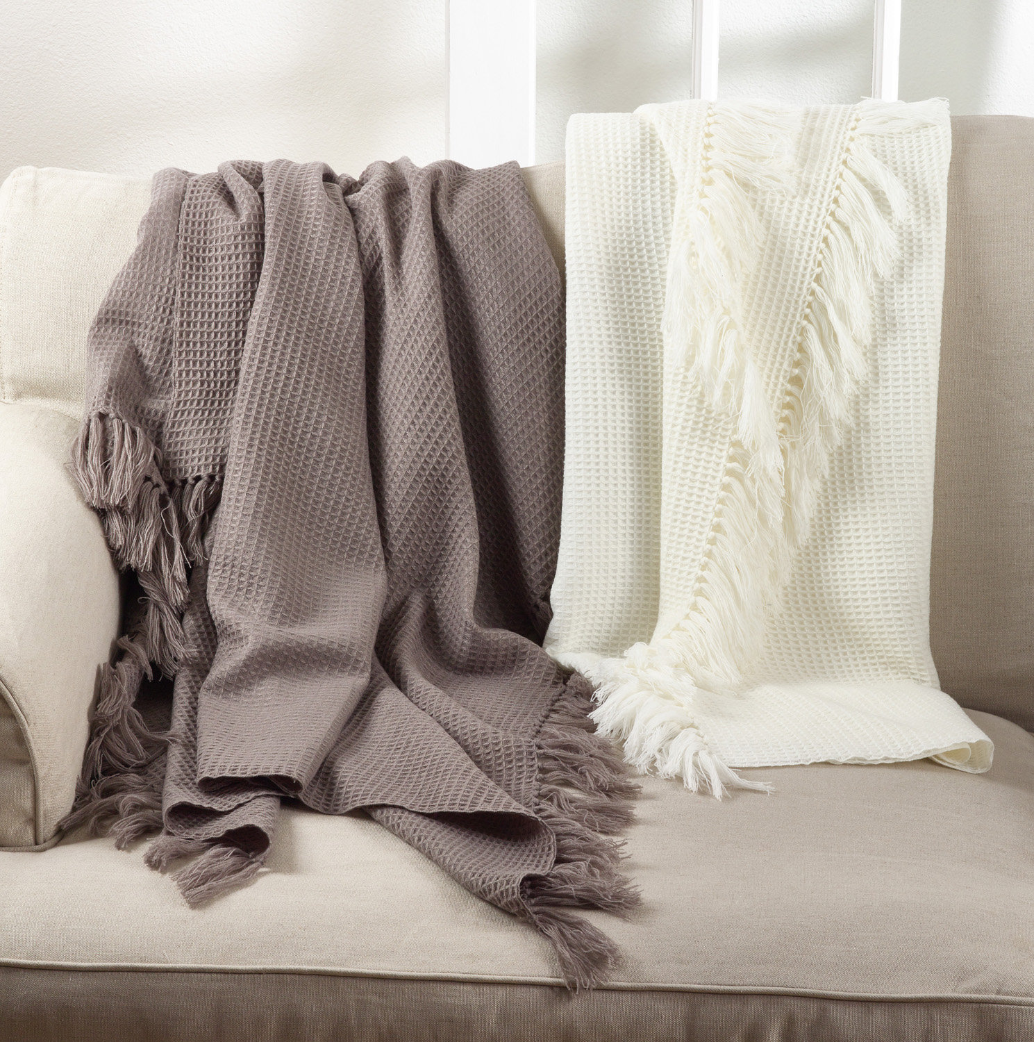 Loomis Throw Blanket, Gray