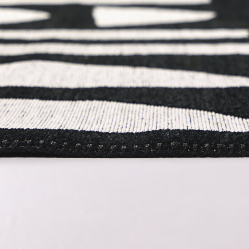 Tapis gris anthracite Seno, Rectangle 7 pi 10 po x 10 pi