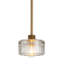 Bijoux Crystal Pendant (Natural Brass)-510825676