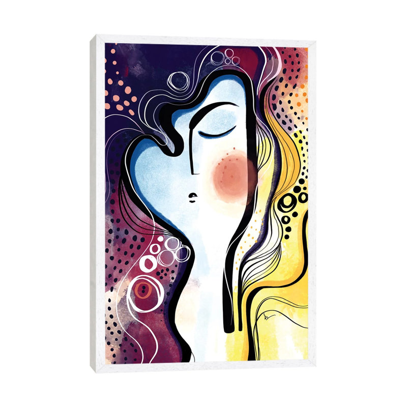 Ursula by Soul Curry Art & Illustrations - Gallery-Wrapped Canvas Giclée on Canvas, White Framed, 101.6 cm H x 66.04 cm W