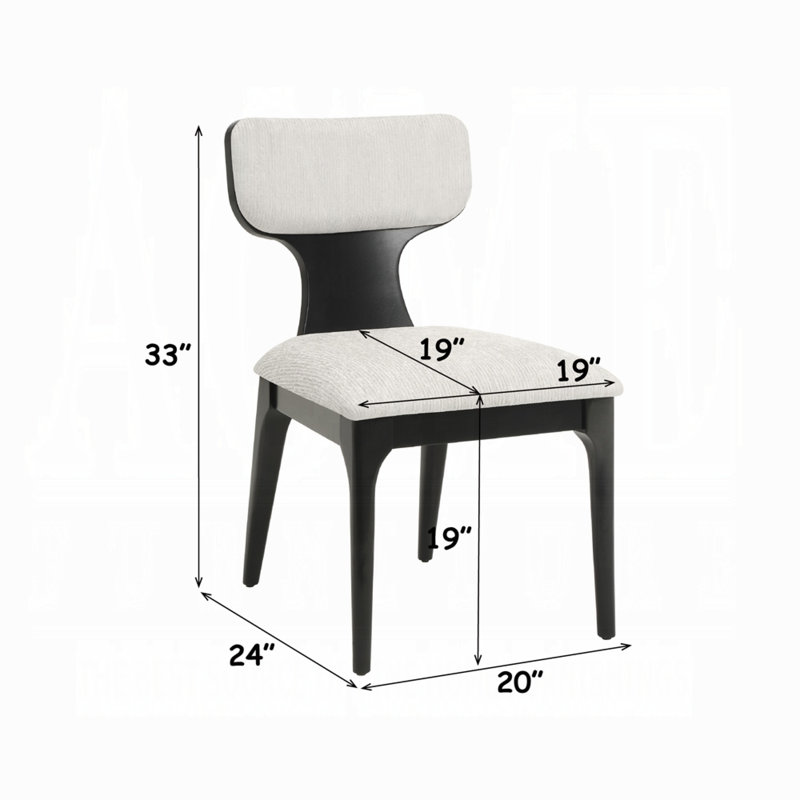 Chaise d'appoint Marioly (lot de 2)