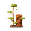 3 Tiers Cat Tree with Condons,Perch,Scratching Posts