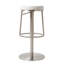 Alfonz Swivel Upholstered Adjustable Height Counter Stool with Metal Frame-1876646027