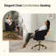 Chaise de bureau pivotante 25,1 pouces-1075718553