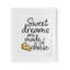 «Sweet Dreams Are Made Of Cheese», impression sous verre encadrée, design par Susan Ball-88968803-88968802
