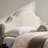 Upholstered Headboard Queen Size, Solid Wood Head Board With Durable Metal Legs, Adjustable Height Queen Headboard With Nailhead Trim In Bedroom-2123717537