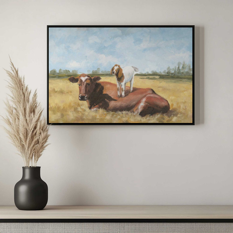 «Up on top» par White Ladder, reproduction d'art, L 48 x H 32, Blanc, Toile avec cadre