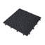 Carreaux de terrasse en plastique emboîtables 12 po x 12 po - boîte de 12 imperméables extérieurs, plancher pour patio, balcon et cour arrière, installation facile-128592127