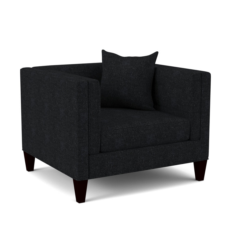 Banelly Upholstered Armchair, Vibe Nocturnal Chenille