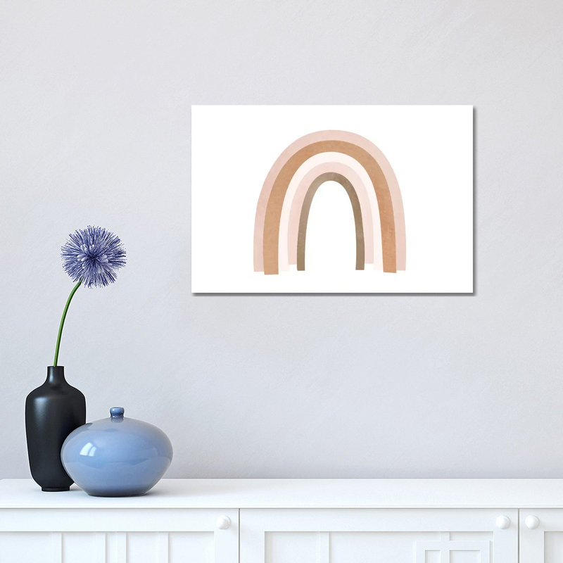 Rainbow II by Sisi & Seb - Wrapped Canvas Print, 30.48 cm H x 45.72 cm W