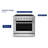 Hauslane 36" Gas Range In Stainless Steel | 6 Burners Up To 20,000 Btus | 5.2 Cu. Ft. Convection Oven With 5 Rack Positions | Convertible Ng/Lp | Cool-Touch Triple-Layer Door Rose Gold-120733775