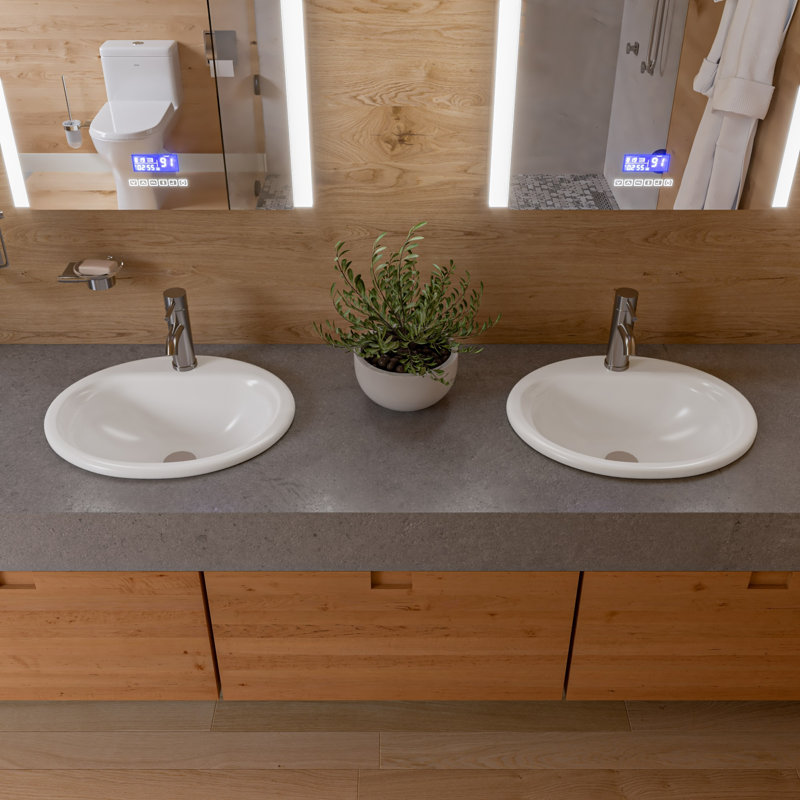Toilette allongée une pièce à double chasse en céramique (siège inclus)