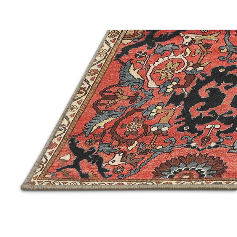 Oriental Indoor Rug, Rectangle 6' x 9'