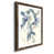 Papier, cadre noyer