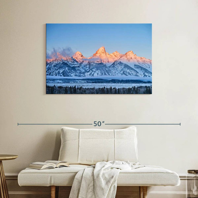 Grand Tetons Alvord Frozen, H 26 po x l 39 po