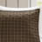 3 Piece Reversible Printed Quilt Set Black/Brown