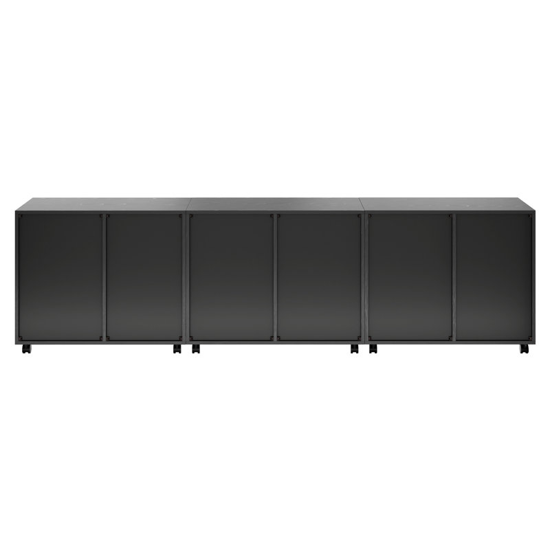 Eilee 30.71'' Wide 5 -Drawer Mobile File Cabinet