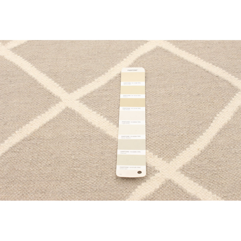 Helin Wool Geometric Indoor Rug, Rectangle 5'11" x 8'10"
