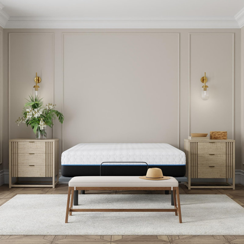California Plush Memory Foam Mattress, Twin XL, 12"