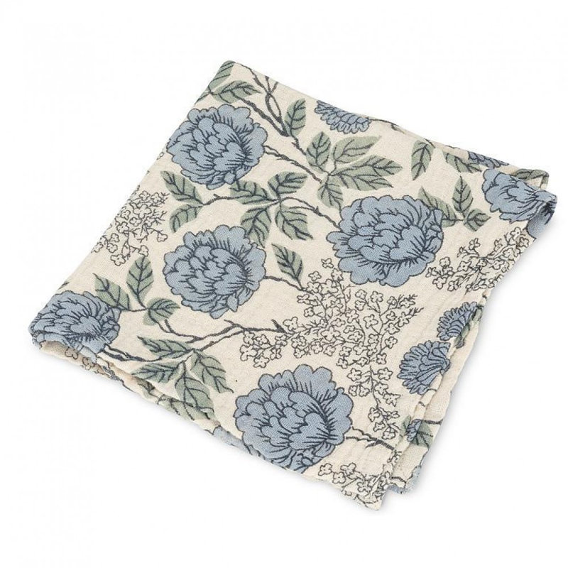 Serviette florale en coton