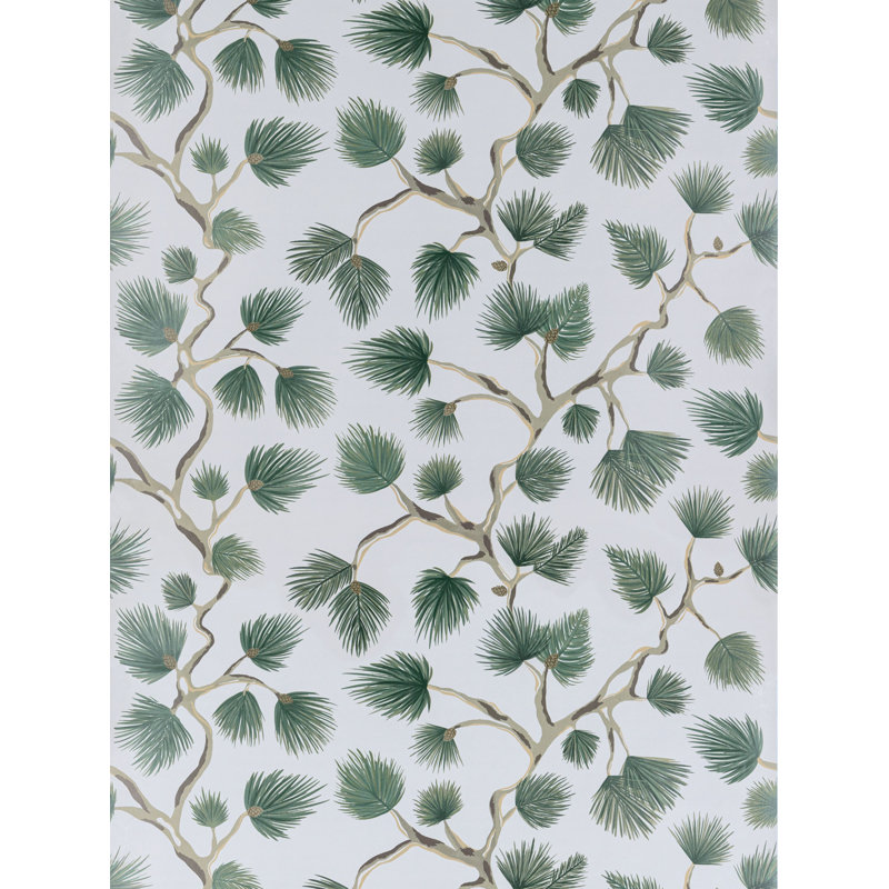 Pignoli Wallcovering, Evergreen
