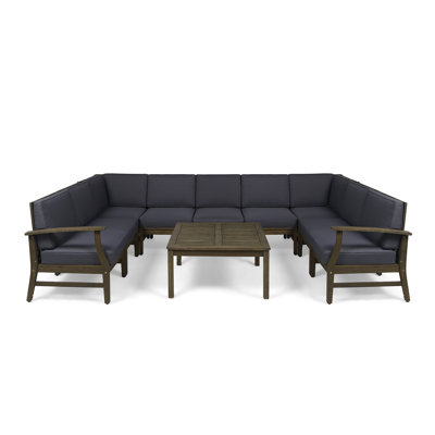 Gianni 5 - Person Patio Conversation Set with Cushions