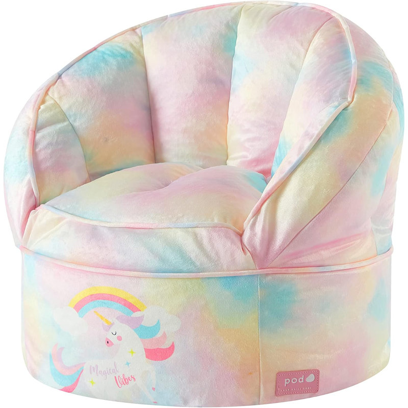  Fauteuil à billes rond Unicorn