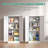 71 Inch Tall Metal Garage Storage Cabinet With 3 Adjustable Shelves, Locking Doors For Secure And Versatile Organization-988113324
