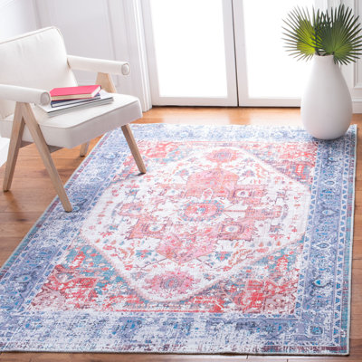 Hallel Performance Machine Washable Oriental Rug