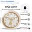 Horloge murale 12 po Glitter