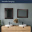 Miroir mural Rickesh