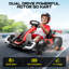 Kart électrique 24 V 7,5 MPH avec siège réglable, voiture à la dérive alimentée par batterie-116242145