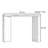 Mid-Century Modern Entryway Console-358436366